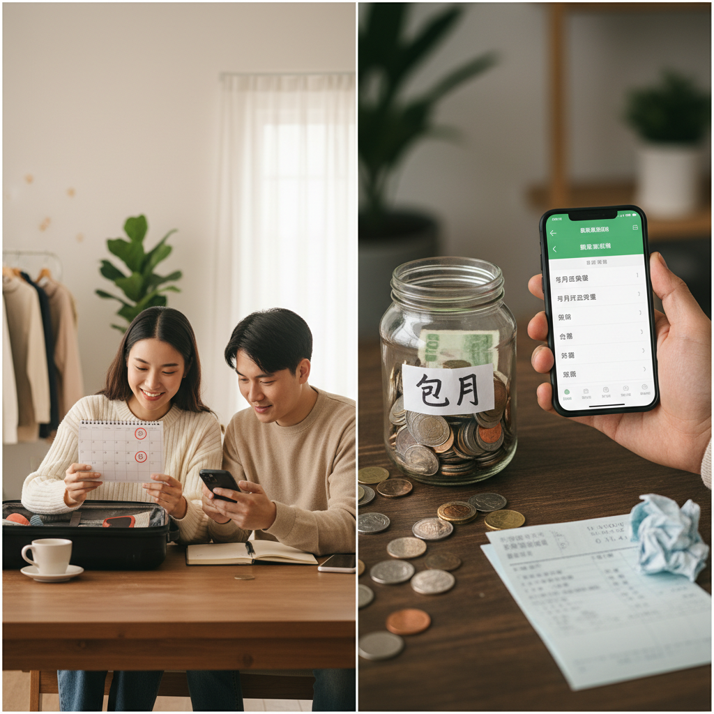包月合作與信任建立示意圖
