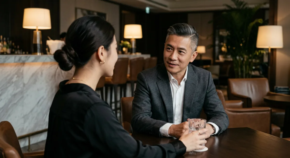 第一次約會觀察互動與界線示意圖